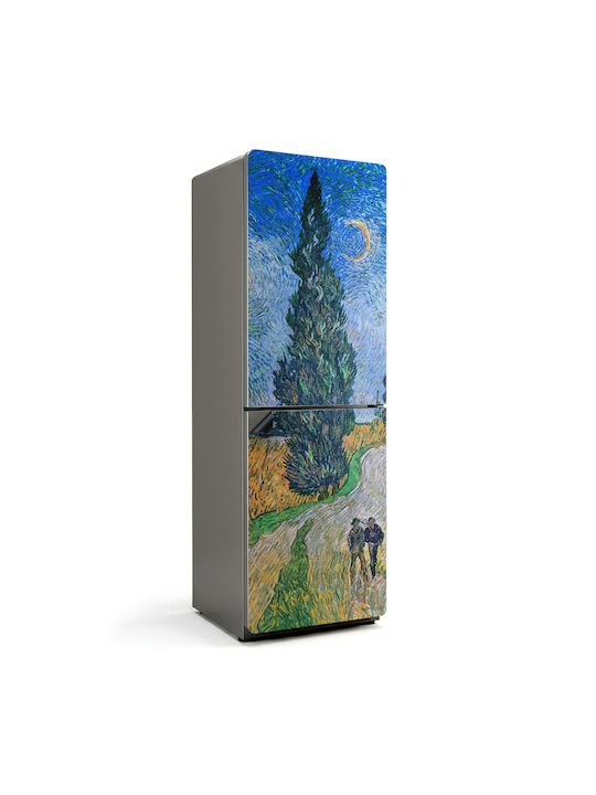 Husă Magnetică Pentru Frigider Congelator Peisaj Van Gogh 60x180 Cm Husă Magnetică Pentru Frigider Congelator Peisaj Van Gogh 60x180 Cm