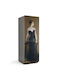 Wandsticker Magnetisches Kühlschrankcover Design Elegante Figur Kleid 70x190 cm