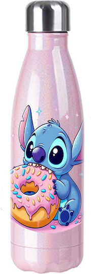 Photoretous Thermosflasche Lilo & Stitch 500ml Rosa Iridisch