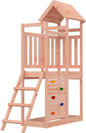 vidaXL Holzturm 110.5x52.5x214cm. Braun