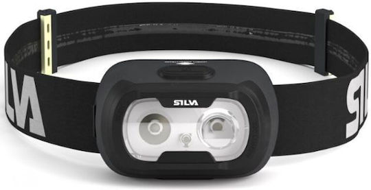 Silva Rechargeable Headlamp LED IPX5 with Maximum Brightness 320lm Black