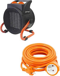 20m Extension Cord Kit Electric Heater 2.5 Kw 2500 W Thermostat D11727+v70101 20m Extension Cord Kit Electric Heater 2.5 Kw 2500 W Thermostat D11727+v70101