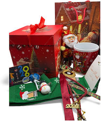 Christmas Secret Santa Gift Set 2026 Mug Sock & Santa Claus Doll