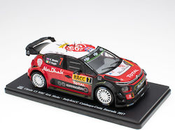 1/24 Citroen C3 WRC Nr 7 K Meeke P Nagle Winner RallyRACC Catalunya Costa Daurada 2017