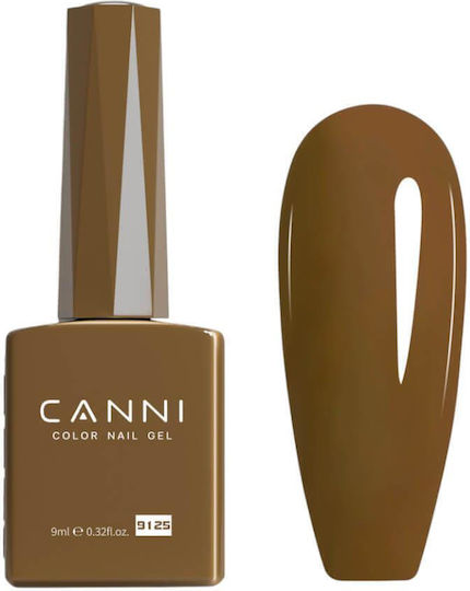 Canni Milk Ημιμόνιμο Βερνίκι Νυχιών Milk Chocolate 9125 9ml