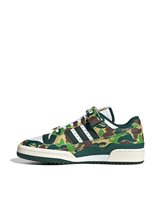 Forum 84 Low Сникърси Зелени Camo