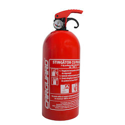 1kg Powder Fire Extinguisher Pressure Gauge Model A B C