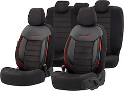 Set Covers 11 Pieces Leatherette Design