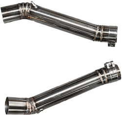 Set Connectors Inox Racetech Φ50 Factory Exhaust Necks Suzuki Gsxr 1300 '08-'19 Rt501300.inox