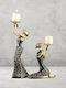 Candle Holder in Blue Color 1pcs