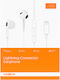 Moxom LX-EP805 In-ear Handsfree Ακουστικά με Βύσμα 3.5mm Λευκό