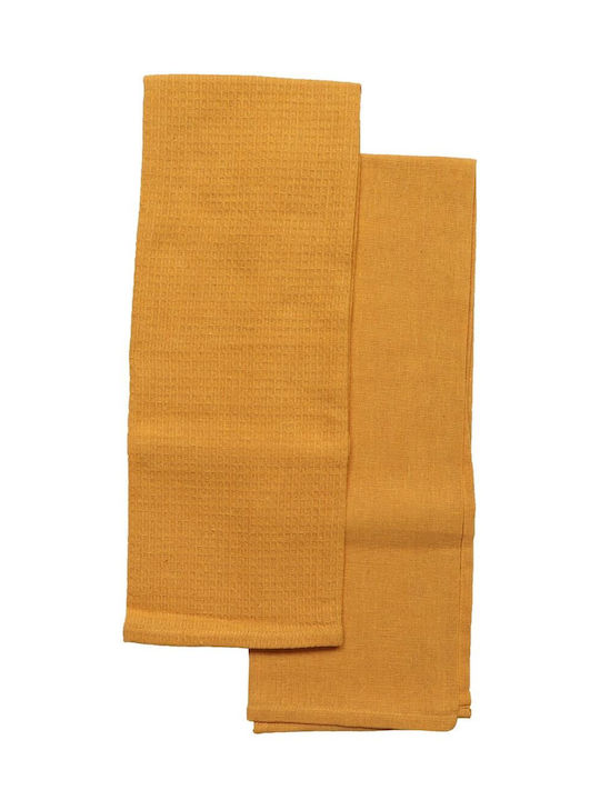 Arte Regal Handtuch aus 100% Baumwolle in Braun Farbe 50x70cm 2Stück