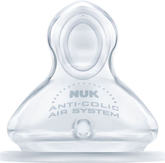 Nuk First Choice Plus Silicone Baby Bottle Teat Medium Flow