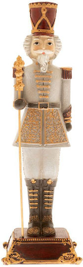 Iliadis Weihnachts-Nussknacker Braun Höhe 32cm.