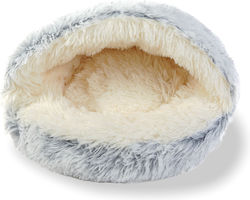 Cat Bed Round 50 Cm Gray