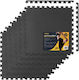 NEO Sport Podele Puzzle de Gimnastică Negre 180x120cm 6buc