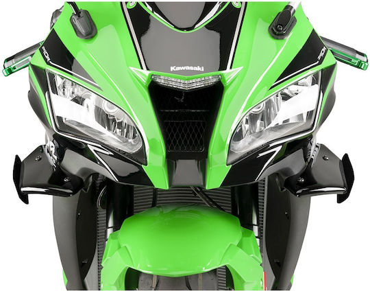 Side Spoilers Black Sport Side Spoilers Kawasaki Zx-10r '11-'20 Zx-10rr '17-'20 9882n Puig