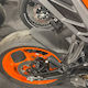 Προεκταση Πισω Φτερου Matt Black Rear Fender Extension Ktm 125 390 Duke '24-'25 22503j Puig