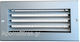 Placă Metalică Din Aluminiu Placă De Ventilație 22x9cm Rectangulară
