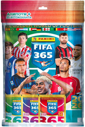 Panini Fifa 365 2026 Deck Aufkleber-Sammlung + Album