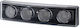 WAS LKW-Volumenleuchten Gelbe 4led 12v24v Scania