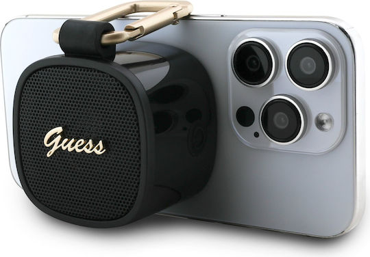 Guess Bluetooth Speaker 3W with Battery Life up to 2 hours Black GUWSB4HGSPLK