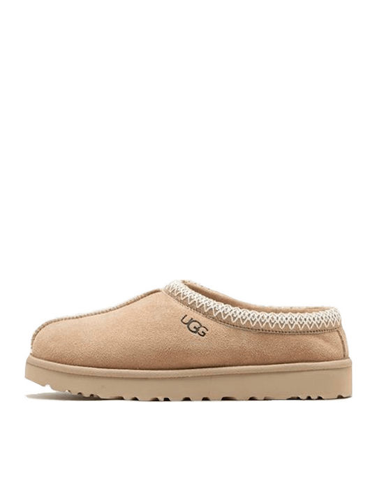 UGG Tasman Woolen Winter Women's Slippers Brown