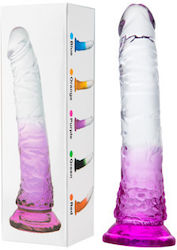 Realistisches Dildo Mit Saugnapf Lila