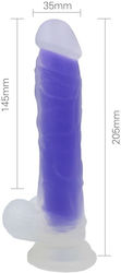 Realistisches Dildo Mit Saugnapf Lila