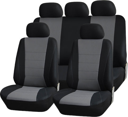 Калъфи за Седалки Smart Buy Full Set 11 Броя Сив 1-049-06-0001