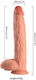 Realistic Dildo with Scrotum 30cm