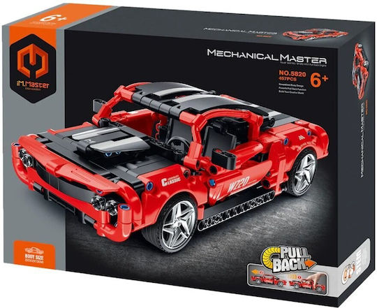 IM Master Τουβλάκια Pull Back Super Camaro για 6+ Ετών 457τμχ