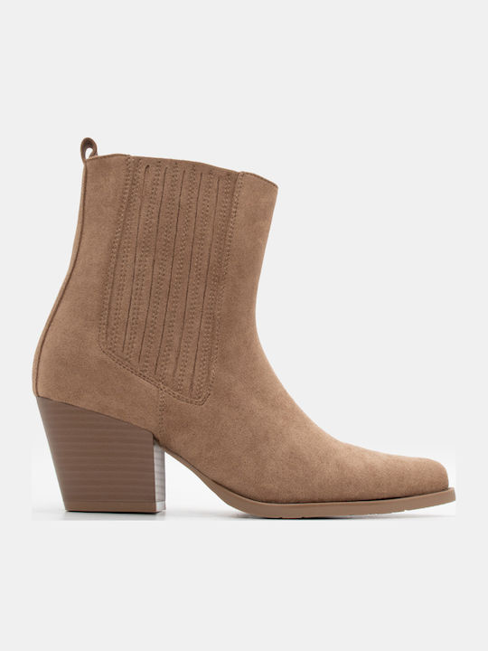 Luigi Damen Cowboy-Stiefeletten mit mittlerem A...