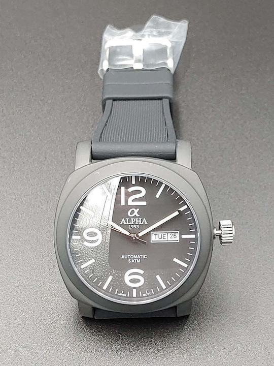 Alpha 1993 Watch Automatic with Rubber Strap