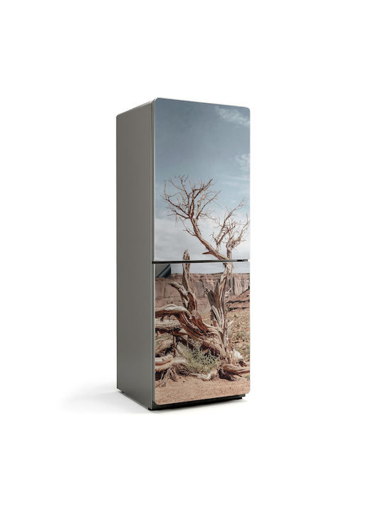 Magnetică Husă Pentru Frigider Imprimare Trunchi Răsucit De Copac 70x190 Cm