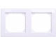 Schneider Electric Dublu Cadru Sistem Merten Alb Mtn478225