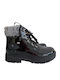 Stiefeletten Damen Schwarz