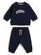 Kids Sweatpants Set Navy Blue 2pcs