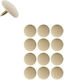 Set 12 Pieces Car Roof Repair Clips Buckles Beige