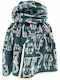 Women's Wool Scarf Green