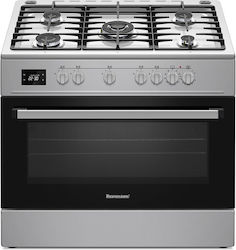 Ravanson Свободна Газова Печка Inox Chef Modern Ravanson Свободна Газова Печка Inox Chef Modern
