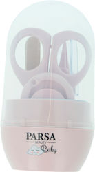 Parsa Baby-Nagelpflegesets Rosa 6Stück