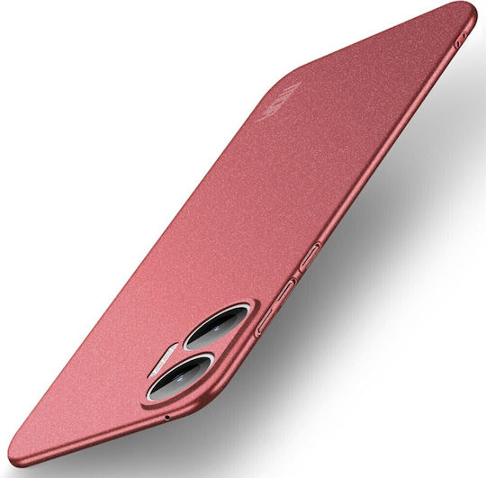Mofi Matte Series Back Cover Plastic Red (Poco F7)