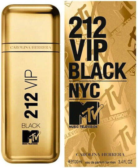 Carolina Herrera 212 Vip Black Mtv Eau de Parfum 100ml