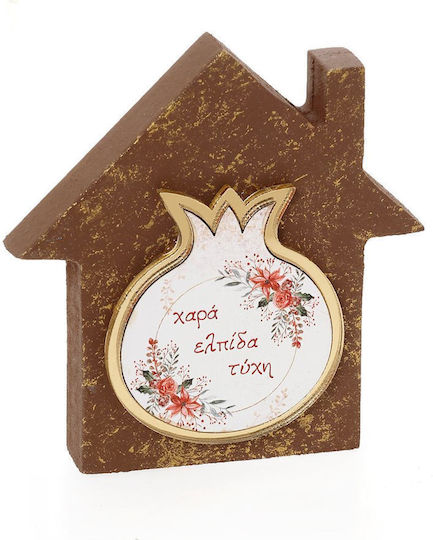 Zivas Tabletop Lucky Charm Home Brown 10cm 1pcs