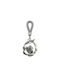 Marhome Hängend Glücksbringer Startseite Gray aus Metall 9.5cm 1Stück