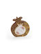 Zivas Tabletop Lucky Charm Pomegranate Brown 15cm 1pcs