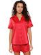 Lingadore Summer Women's Pyjama Set Red
