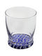 Cerve Set of Glasses made of Glass in Blue Color 3pcs
