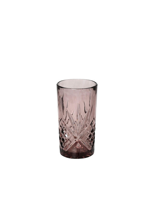 Stanley Set Gläser Wasser aus Glas in Lila Farbe 320ml 6Stück